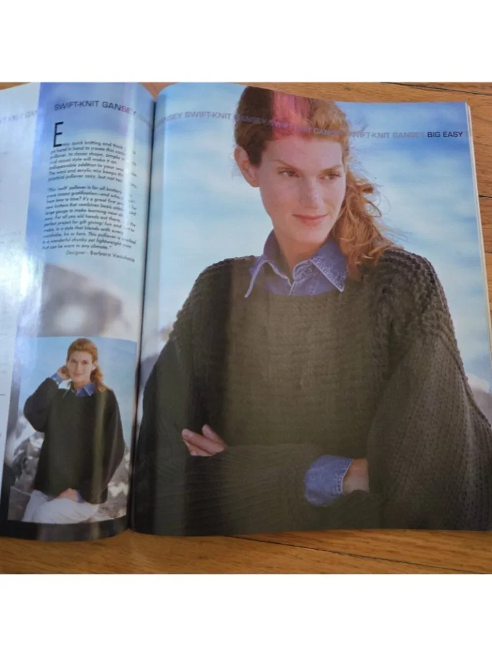 Knitter's Magazine Fall 2000 Number 60 Sweater patterns Adult Surprise Jacket